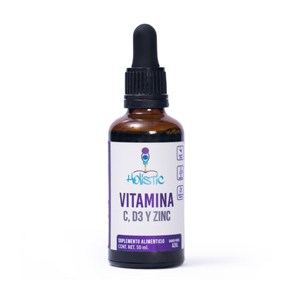 Vitamina C,D3 y Zinc